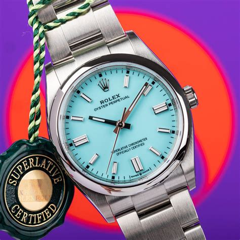 tiffany dial rolex